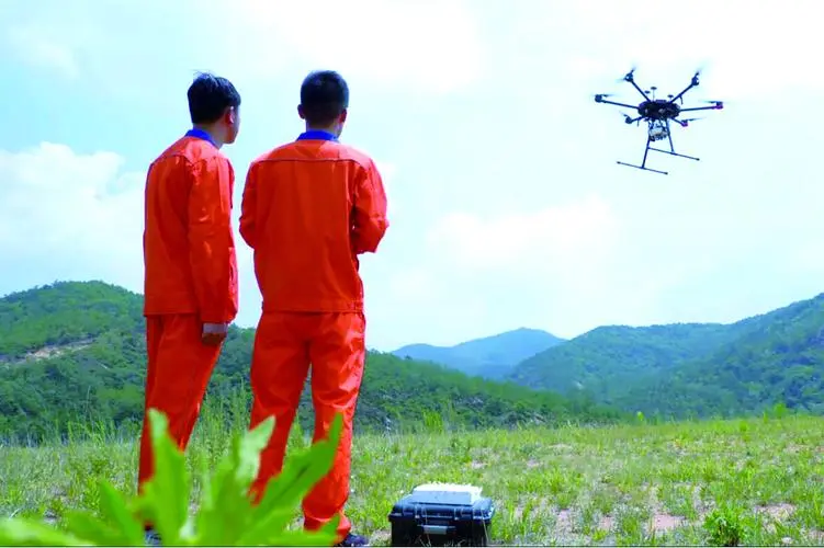 普格无人机倾斜摄影巡检拍摄